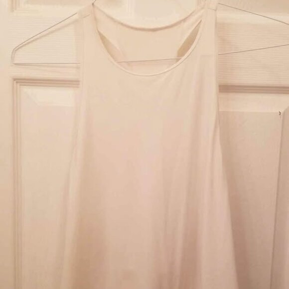 White Lululemon Razorback Tank - Small - Picture 1 of 4